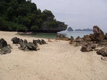 Pakbia Island in the National Marine Park, Krabi.